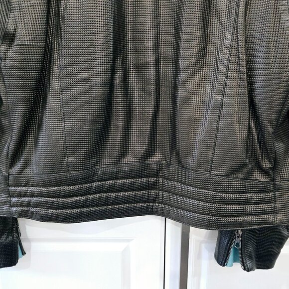 Rag & Bone Quilted Leather Biker Jacket - Picture 8 of 16